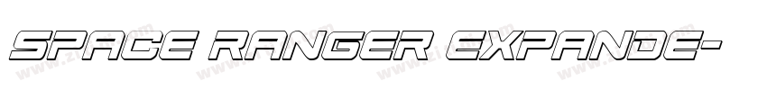 space ranger expande字体转换